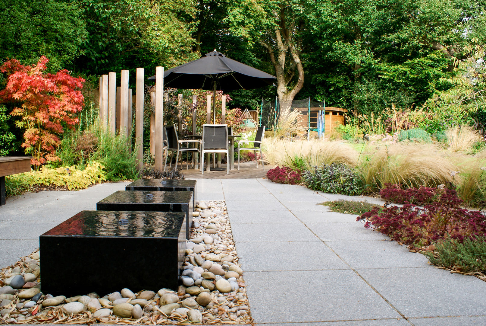 Contemporary Modern Family Garden Rosemary Coldstream Garden Design Limited Modern style gardens