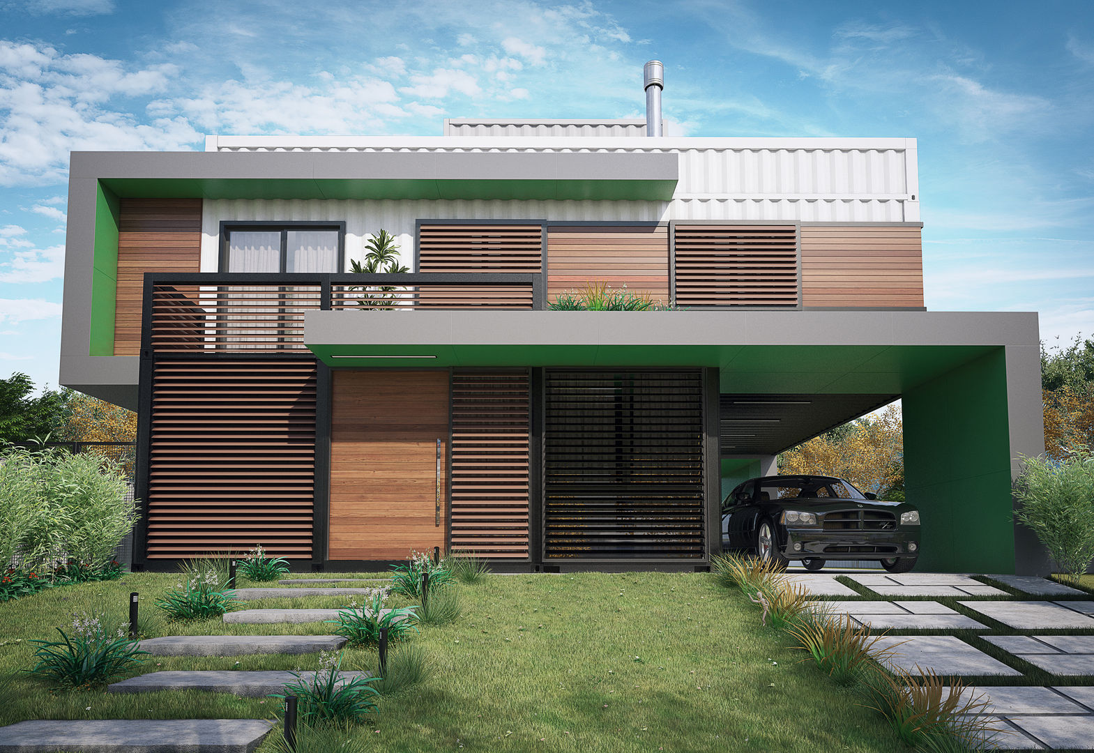 casa SP, studio vtx studio vtx Nhà phong cách công nghiệp