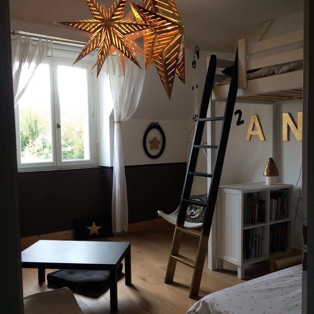 Une chambre pour 2 enfants, At Ome At Ome Quarto infantil moderno