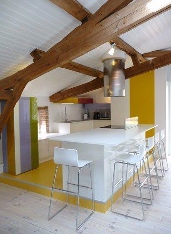 résidence secondaire : loft à la campagne, Modularoom Modularoom Cocinas de estilo moderno