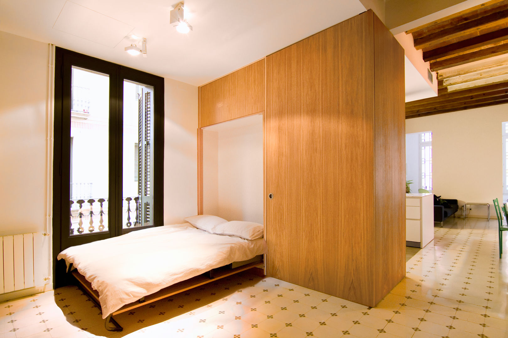 Casa AD - Barcelona, IF arquitectos IF arquitectos Eclectic style bedroom