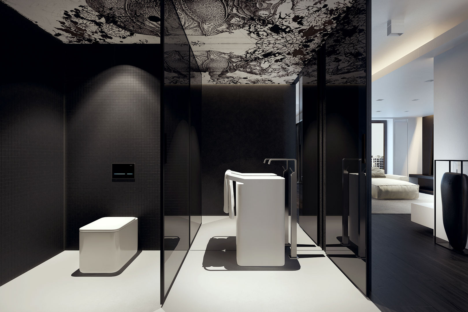 BB APARTAMENT, KUOO ARCHITECTS KUOO ARCHITECTS Minimalist style bathrooms