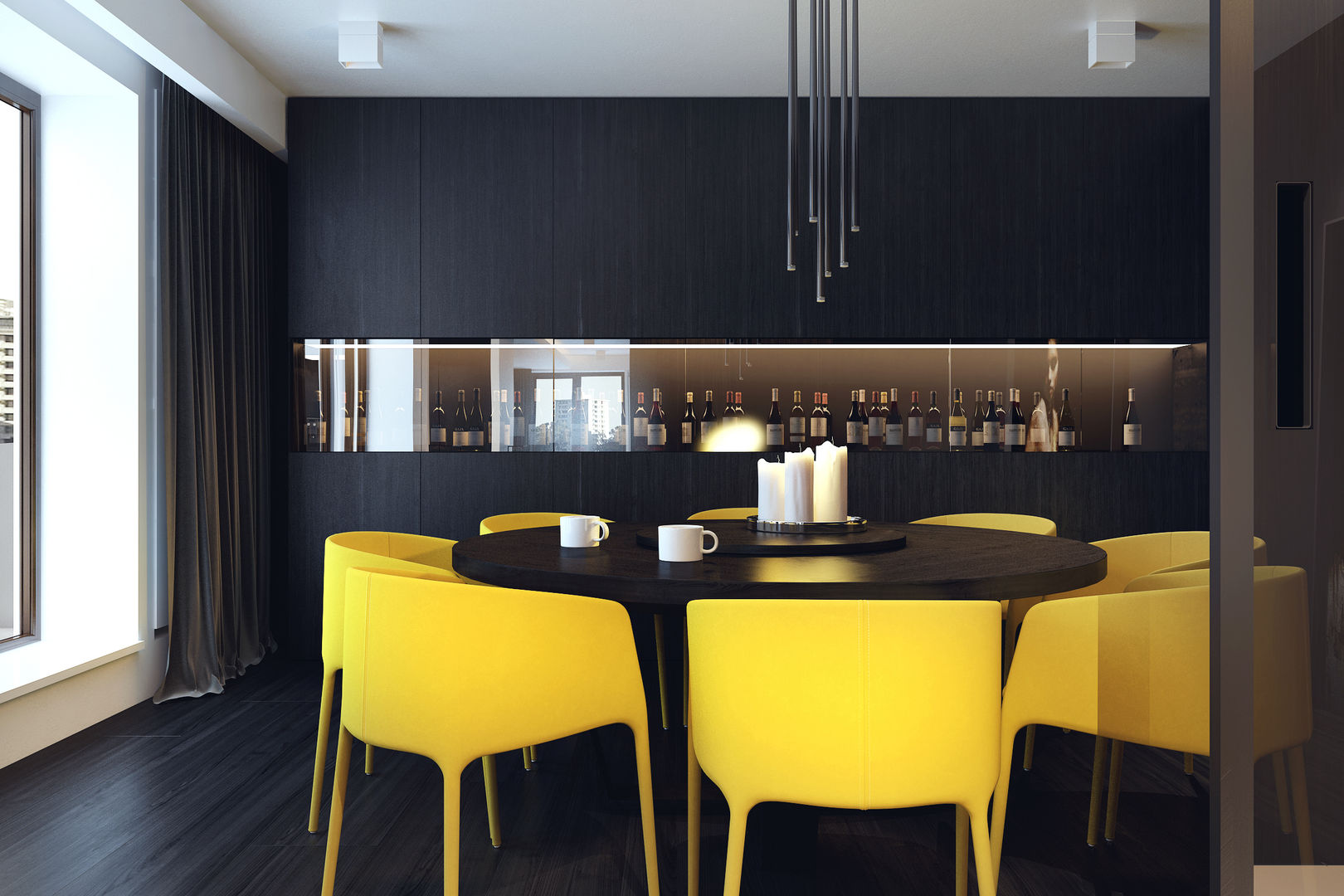 BB APARTAMENT, KUOO ARCHITECTS KUOO ARCHITECTS Minimalist dining room