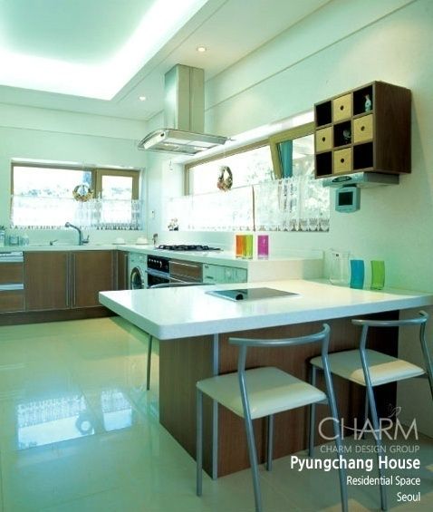 평창동 주택, 참공간 디자인 연구소 참공간 디자인 연구소 Modern style kitchen