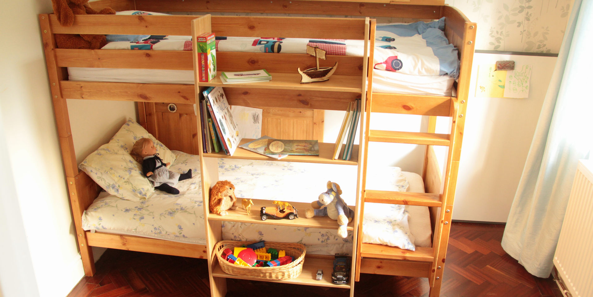 Bunk Bed Hanging Shelf Finoak LTD Nursery/kid’s room Beds & cribs