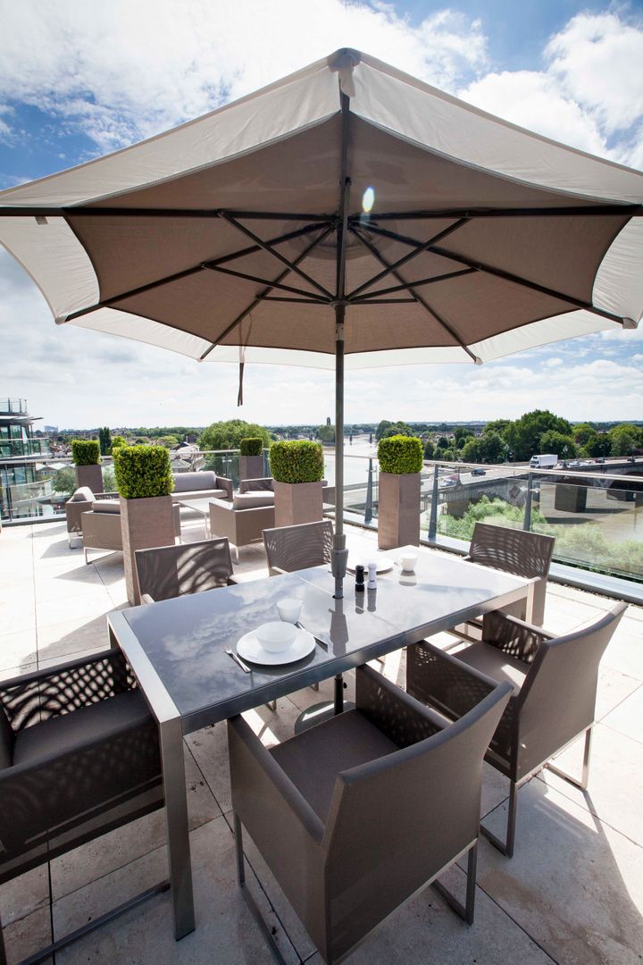 Stunning views Cameron Landscapes and Gardens Roof terrace