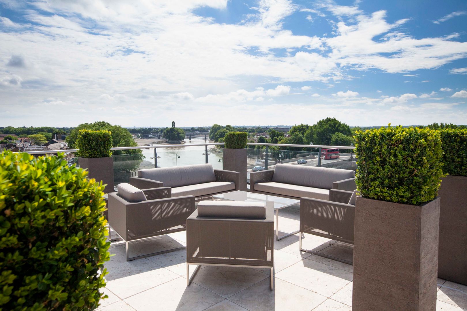 Somewhere to sit Cameron Landscapes and Gardens Roof terrace