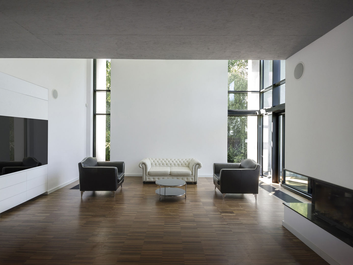 DOM W KLAUDYNIE, PAWEL LIS ARCHITEKCI PAWEL LIS ARCHITEKCI Modern living room