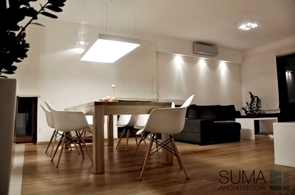 WARSAW ONE SUMA Architektów Scandinavian style dining room