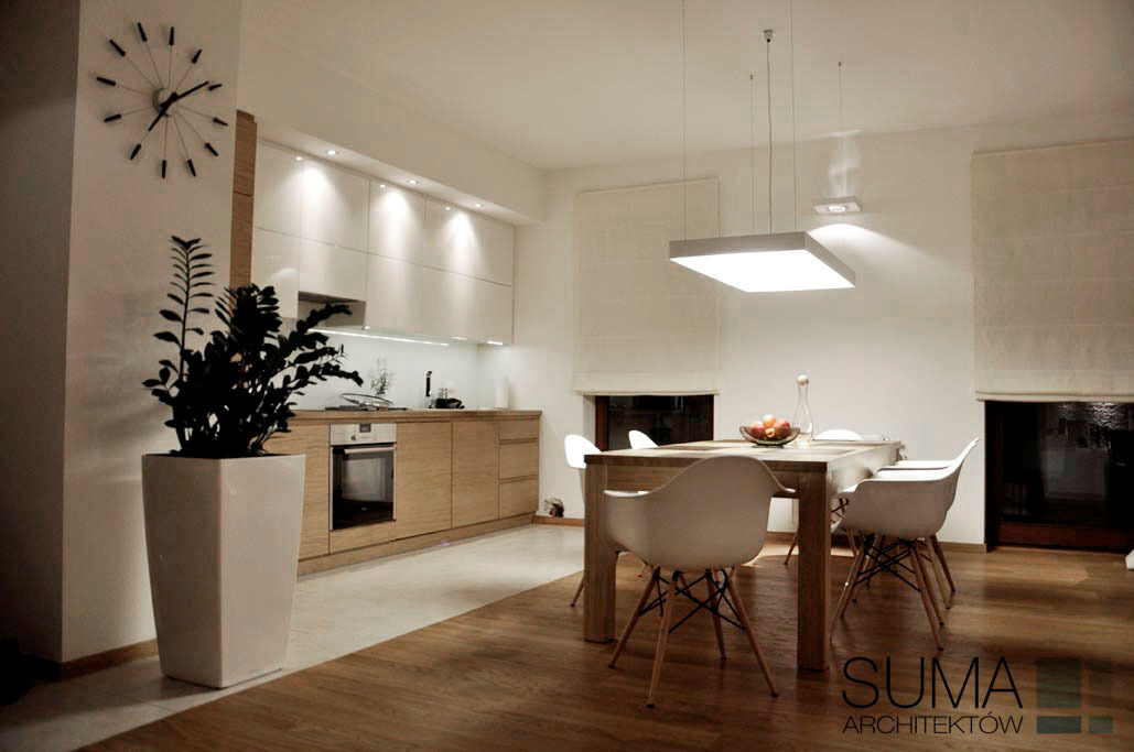 WARSAW ONE SUMA Architektów Scandinavian style dining room