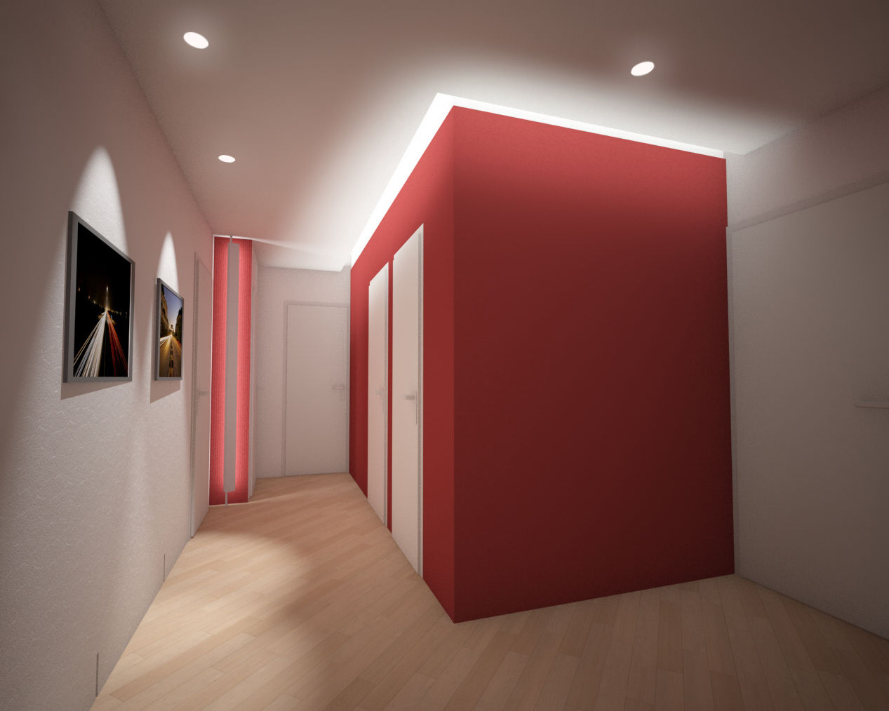 Appartamento privato - studi, Giordana Arcesilai Giordana Arcesilai Pasillos, vestíbulos y escaleras de estilo minimalista