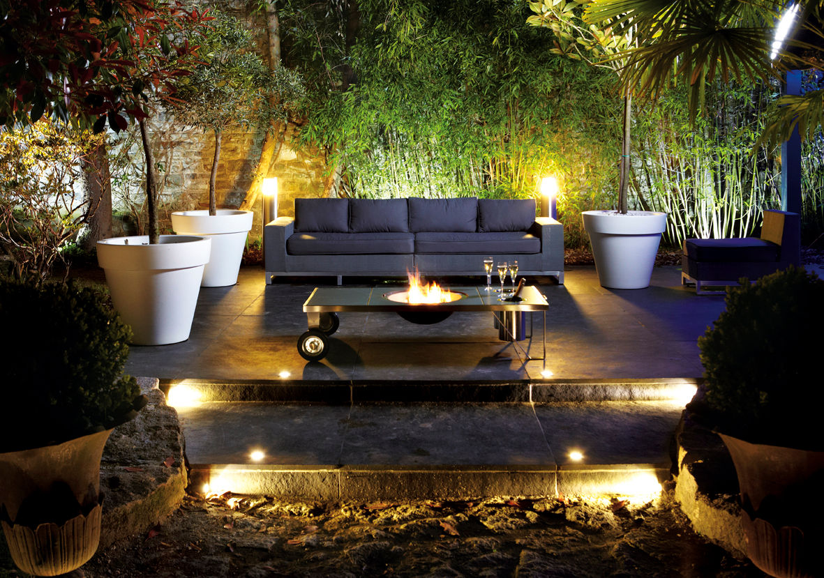 table basse brasero LUCIO by HAPPINOX HAPPINOX Jardin original Cheminées & Barbecues