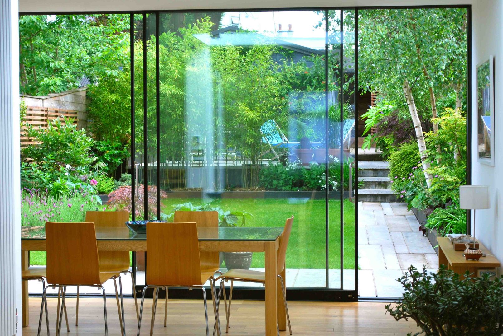 Suburban House Extension North London, Caseyfierro Architects Caseyfierro Architects 스칸디나비아 벽지 & 바닥