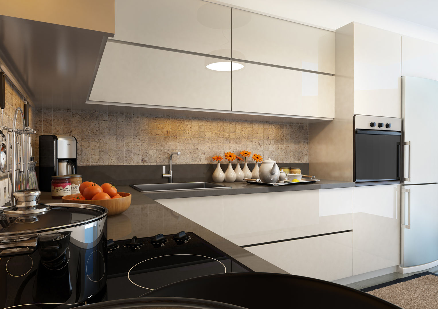 KITCHENS, BA DESIGN BA DESIGN 모던스타일 주방