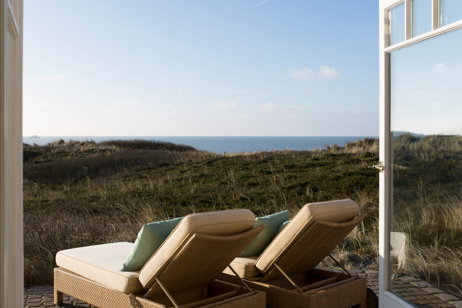 Ready-for-Photo Home Staging Anwesen am Meer, Home Staging Sylt GmbH Home Staging Sylt GmbH بلكونة أو شرفة