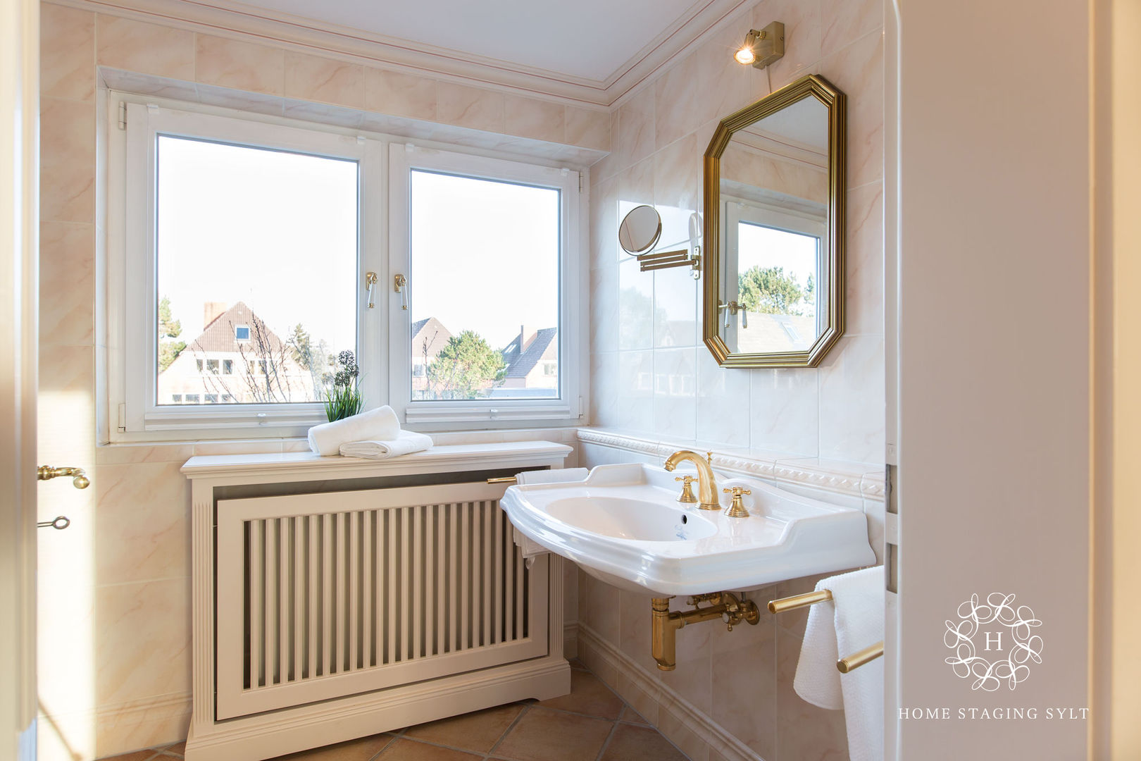 Home Staging Doppelhaus in Westerland/Sylt, Home Staging Sylt GmbH Home Staging Sylt GmbH حمام