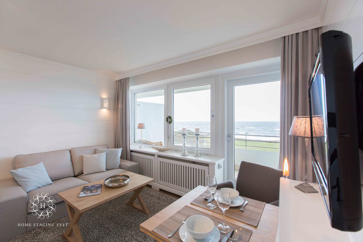 Redesign Appartement am Meer, Home Staging Sylt GmbH Home Staging Sylt GmbH