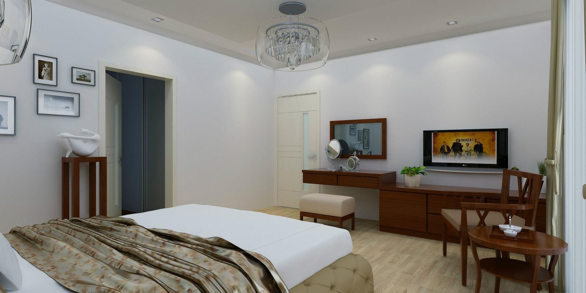 VİLLA N'MODA (DENİZLİ), CANSEL BOZKURT interior architect CANSEL BOZKURT interior architect Minimalist bedroom