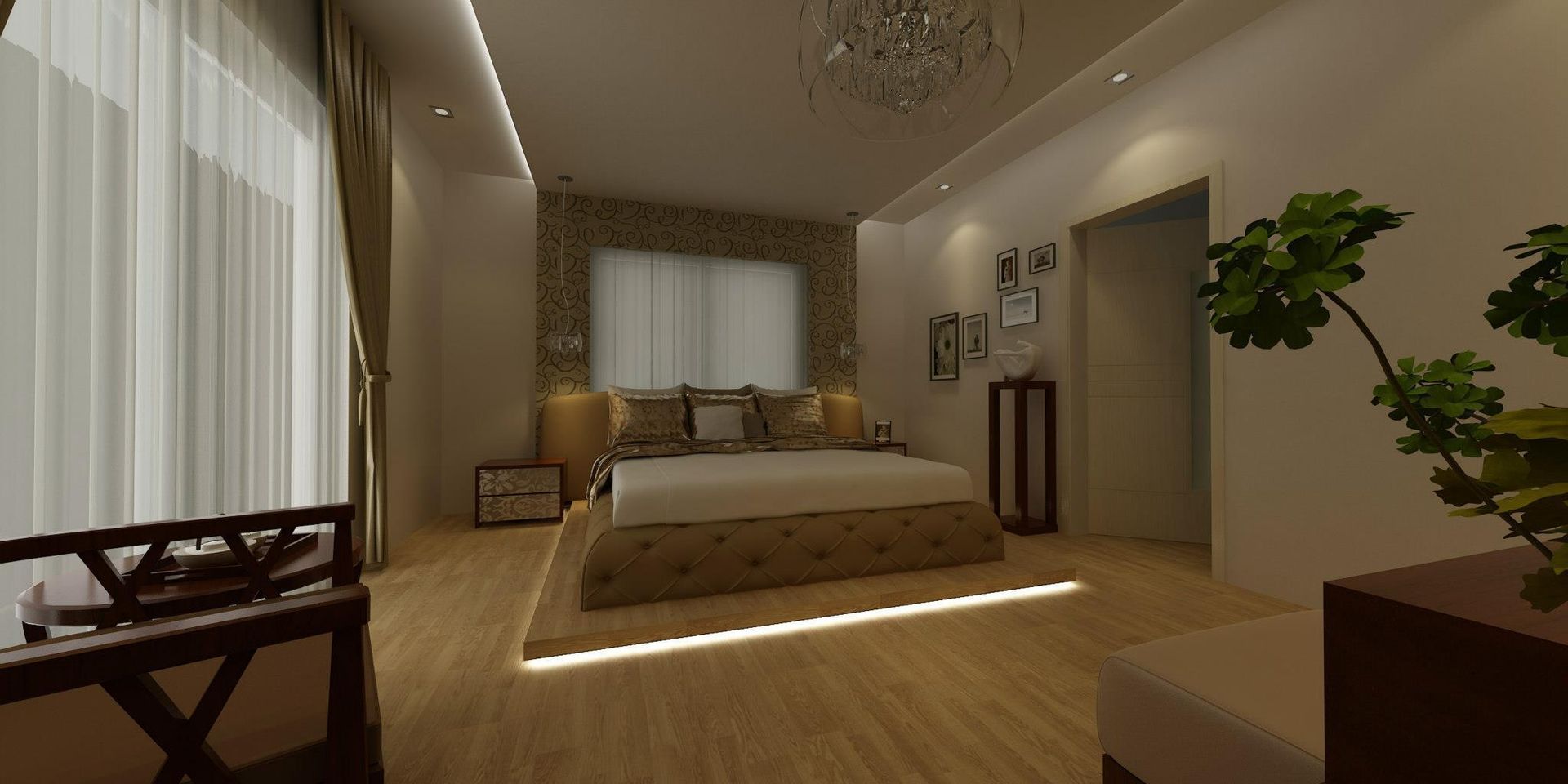 VİLLA N'MODA (DENİZLİ), CANSEL BOZKURT interior architect CANSEL BOZKURT interior architect Minimalist bedroom