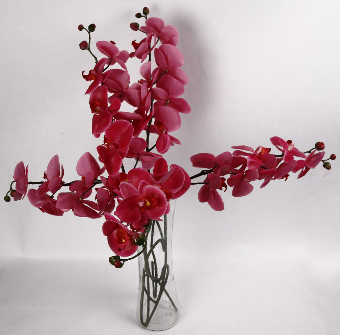 Flowers - Orchids and Lily, Uberlyfe Uberlyfe Minimalistyczny salon Akcesoria i dekoracje
