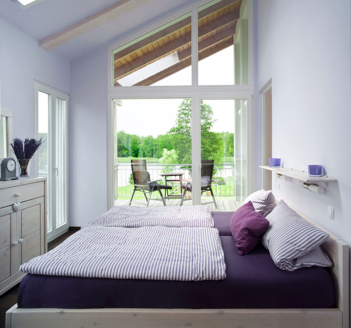 Mehr-Generationen-Ferienhaus, Stockwerk Orange Stockwerk Orange Modern Bedroom