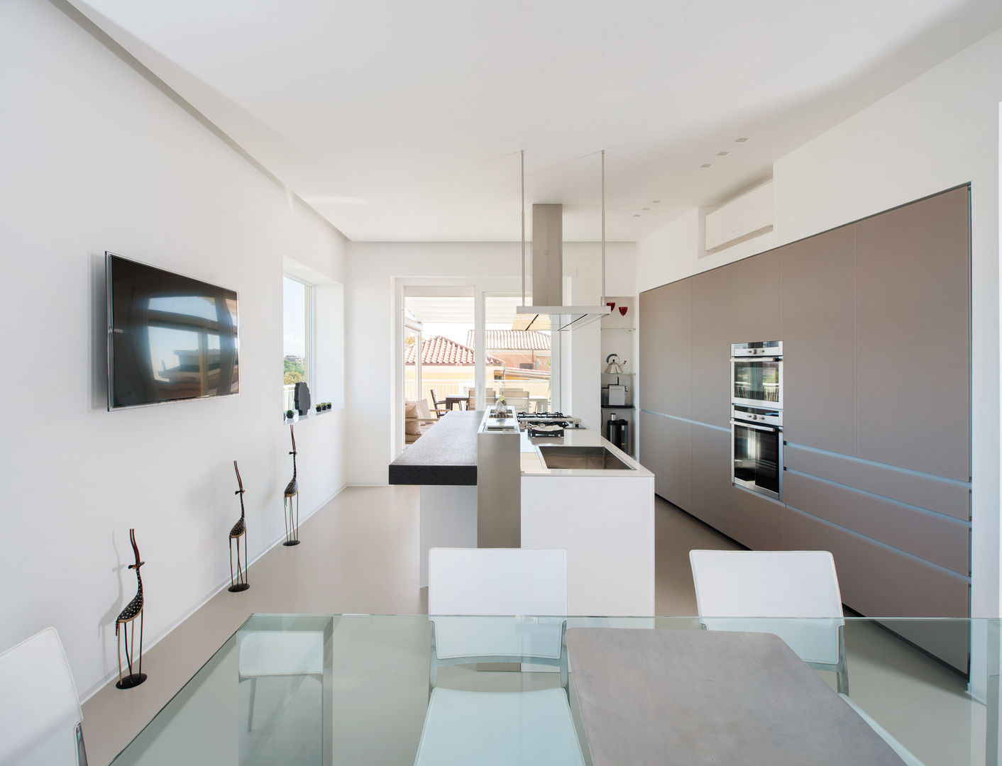 ostia lido, stefania eugeni stefania eugeni Minimalist kitchen