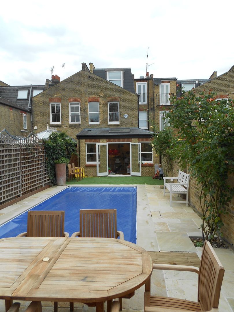 Fulham, London - rear extension, loft conversion and entire house renovation including inserting swimming pool, Zebra Property Group Zebra Property Group