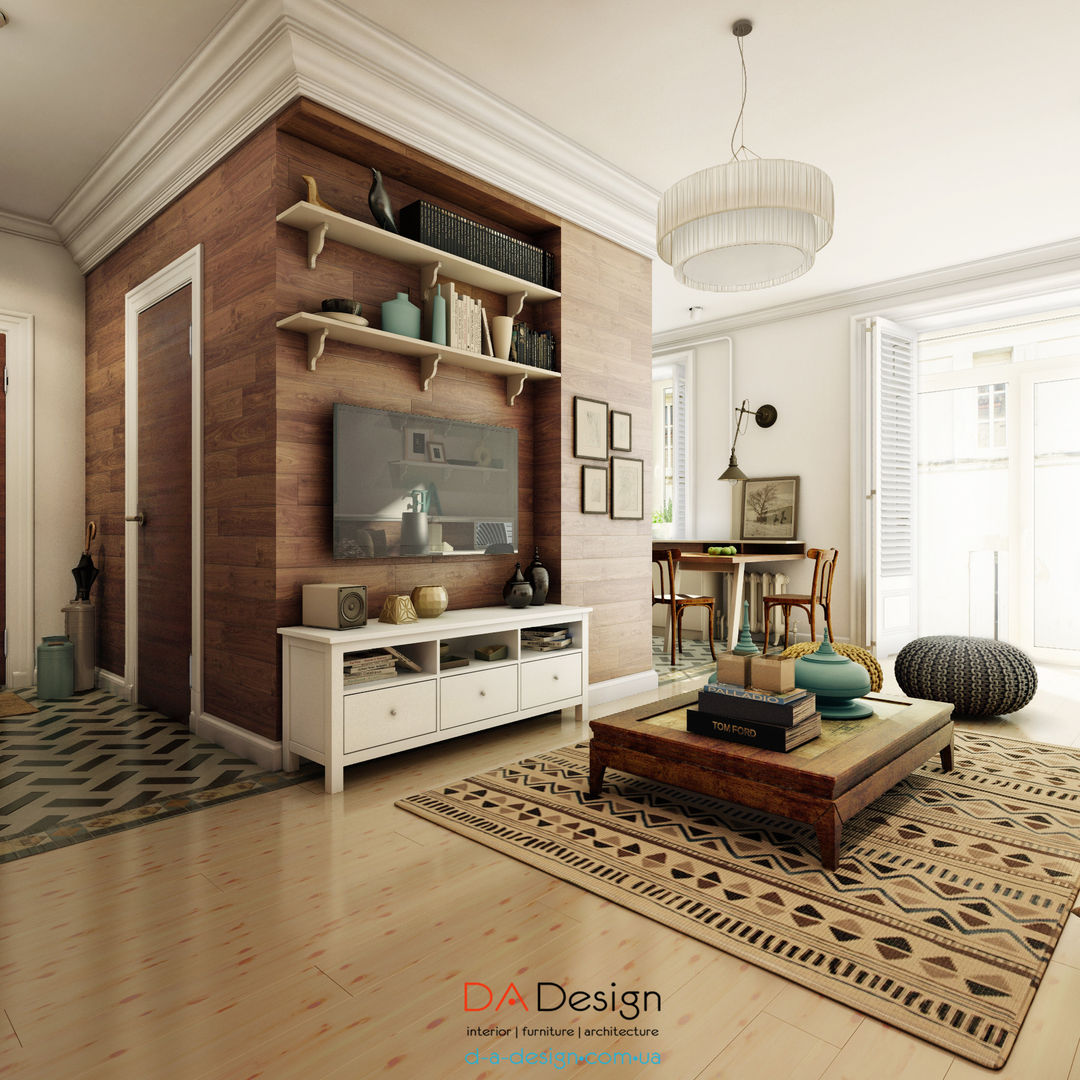 Ethnic style, DA-Design DA-Design Ruang Keluarga Gaya Kolonial