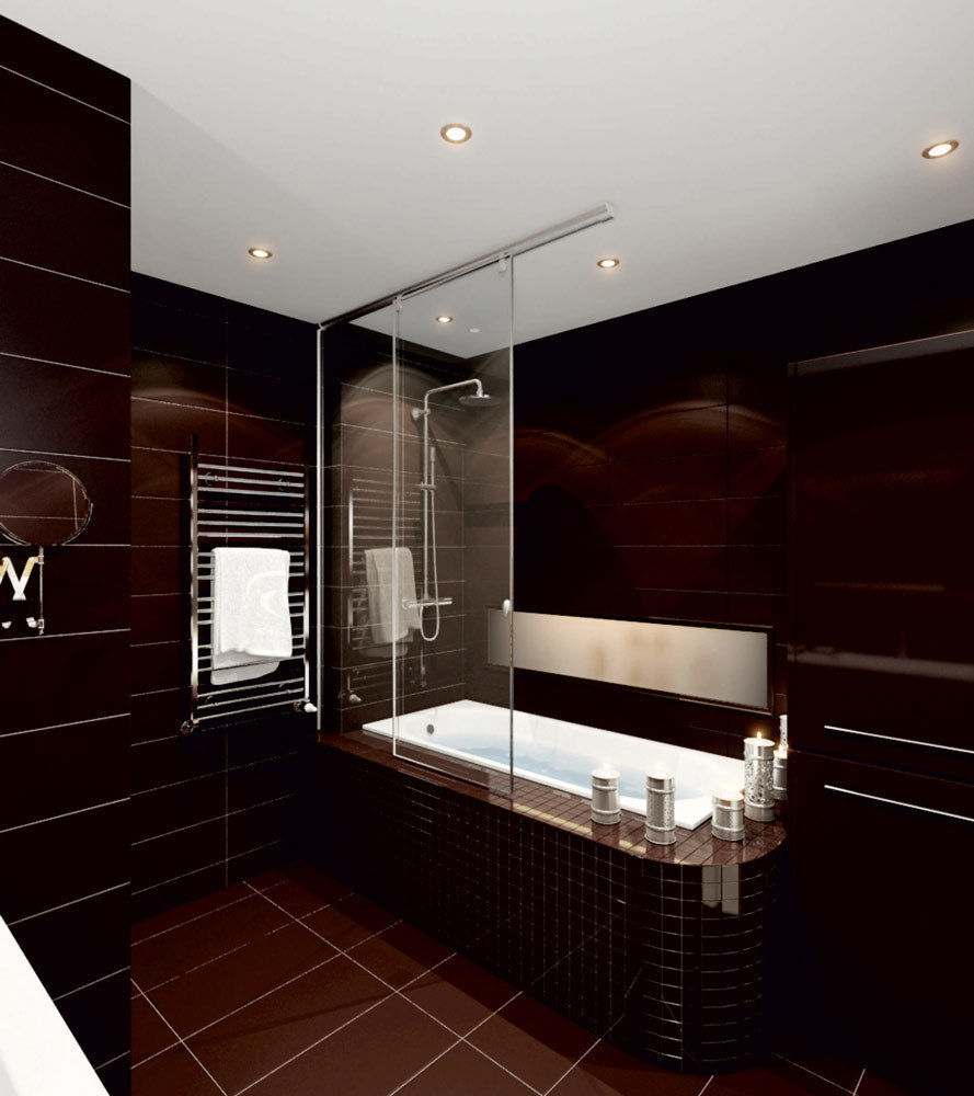 live the dream, meandr.pro meandr.pro Modern bathroom