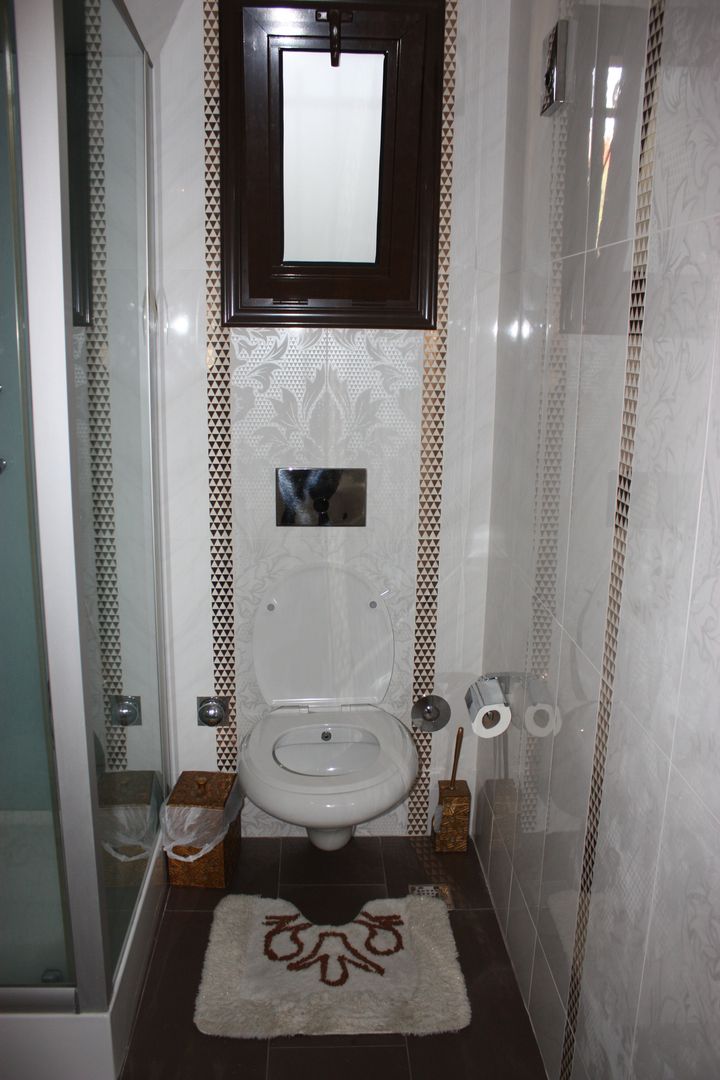 VİLLA, AYAYAPITASARIM AYAYAPITASARIM Salle de bain moderne Toilettes