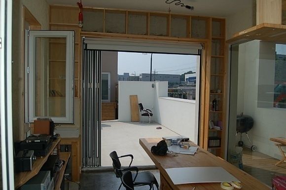 고성탑을 짓다, Altstadt-TOP Architects Altstadt-TOP Architects Minimalist study/office Storage