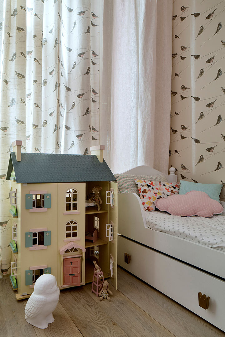 Ażur w Pastelach, Pracownia Projektowa Poco Design Pracownia Projektowa Poco Design Dormitorios infantiles de estilo ecléctico