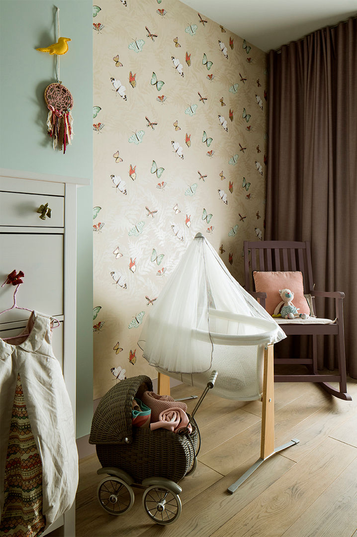 Ażur w Pastelach, Pracownia Projektowa Poco Design Pracownia Projektowa Poco Design Eclectic style nursery/kids room