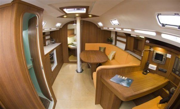 Progetto di Dinette, Zona Carteggio e cucina per barca a vela 43" , l'attuale Moro Di Venezia XXVII , Roberta Rose Roberta Rose Yachts & jets