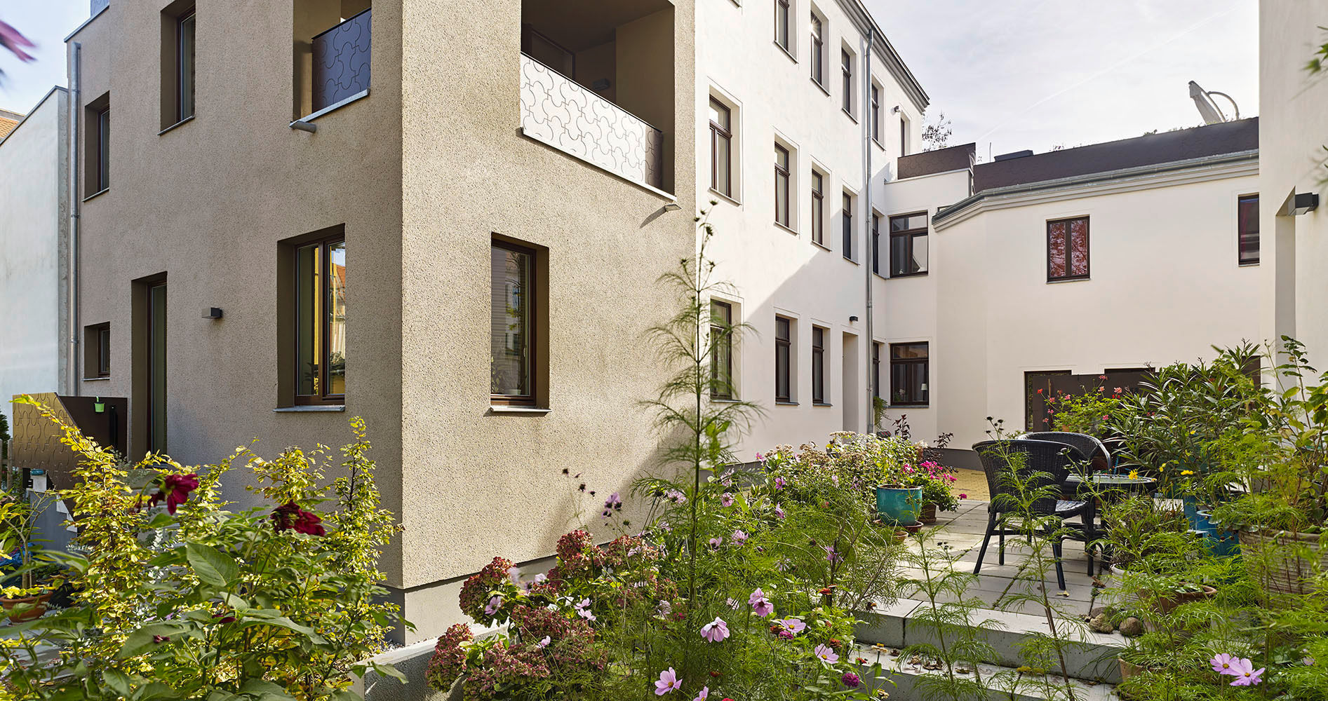 Wohn-Ensemble Hähnelstraße, quartier vier Architekten Landschaftsarchitekten quartier vier Architekten Landschaftsarchitekten Houses