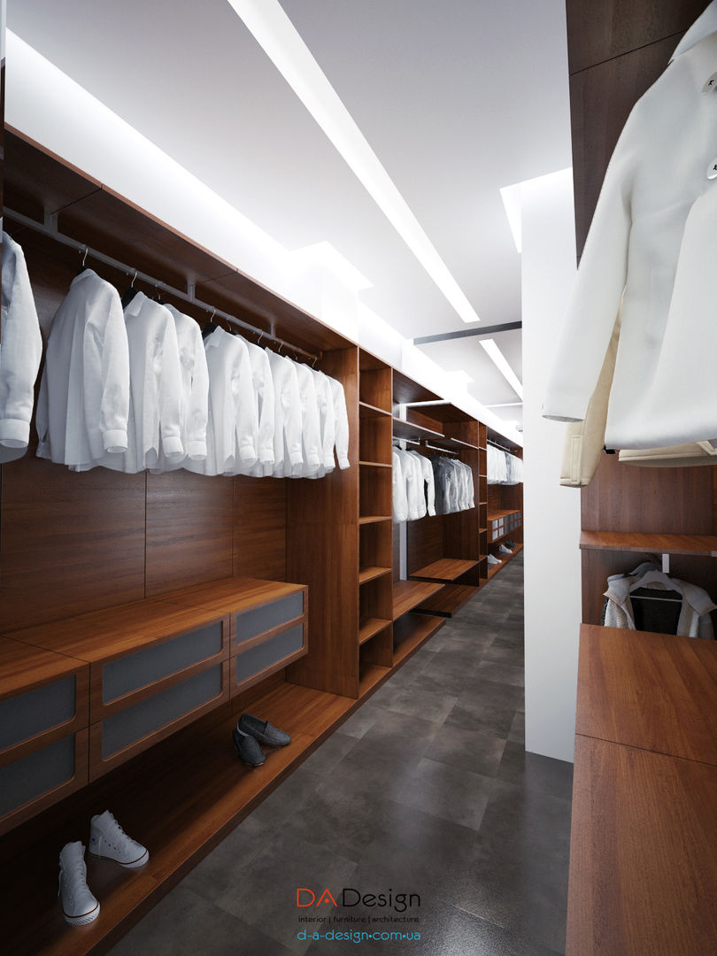 Spirit of Materials, DA-Design DA-Design Minimalist dressing room