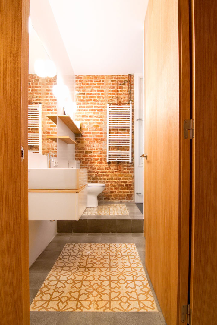 Casa AD - Barcelona, IF arquitectos IF arquitectos Eclectic style bathrooms