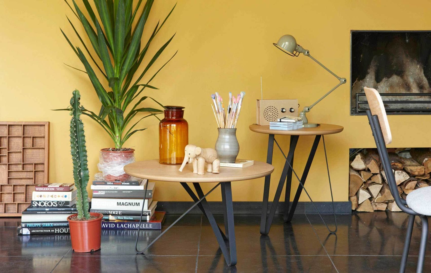 Twister sidetable series Marc Th. van der Voorn Industrial style living room Side tables & trays
