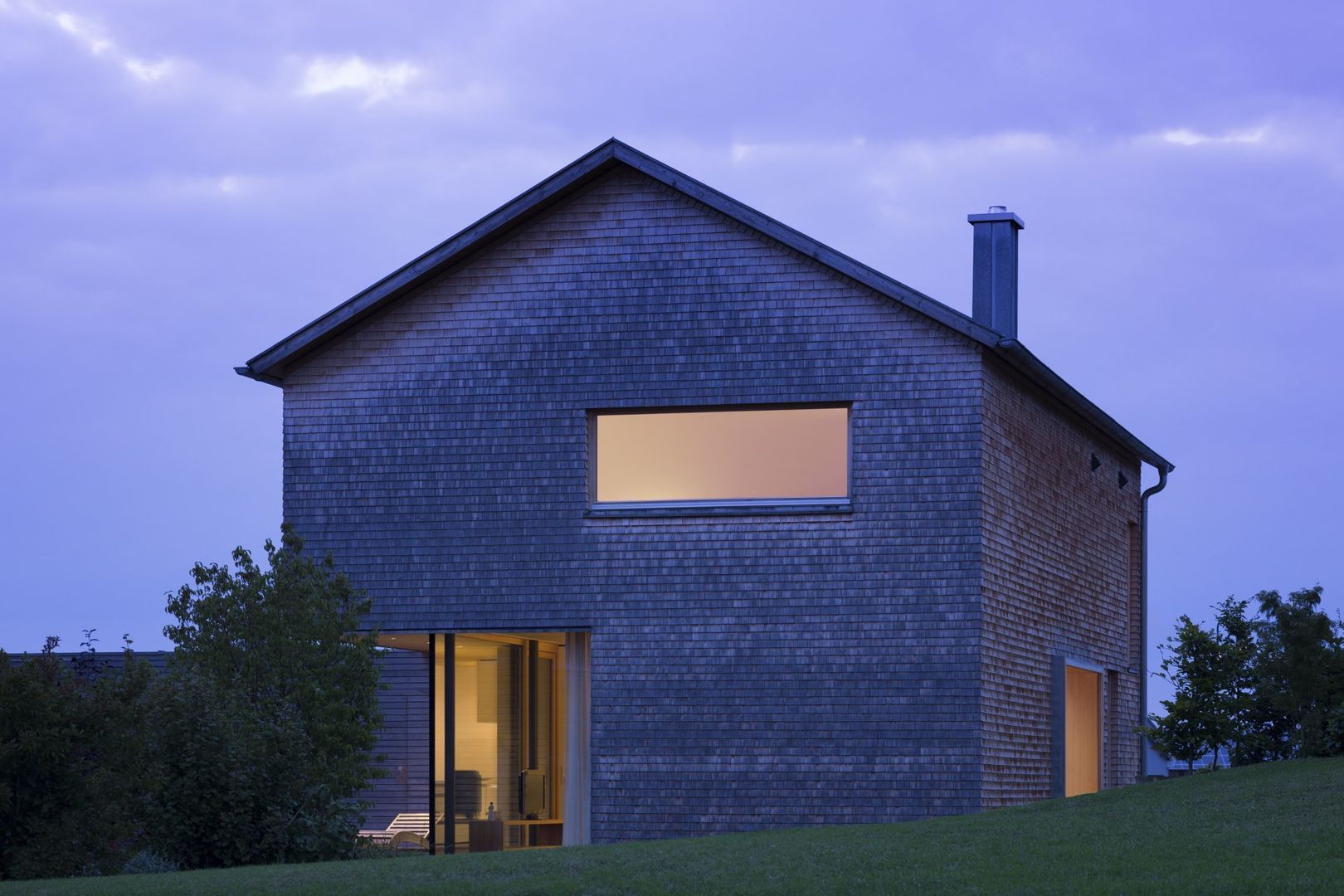 Haus Brunner, architektur + raum architektur + raum Casas modernas