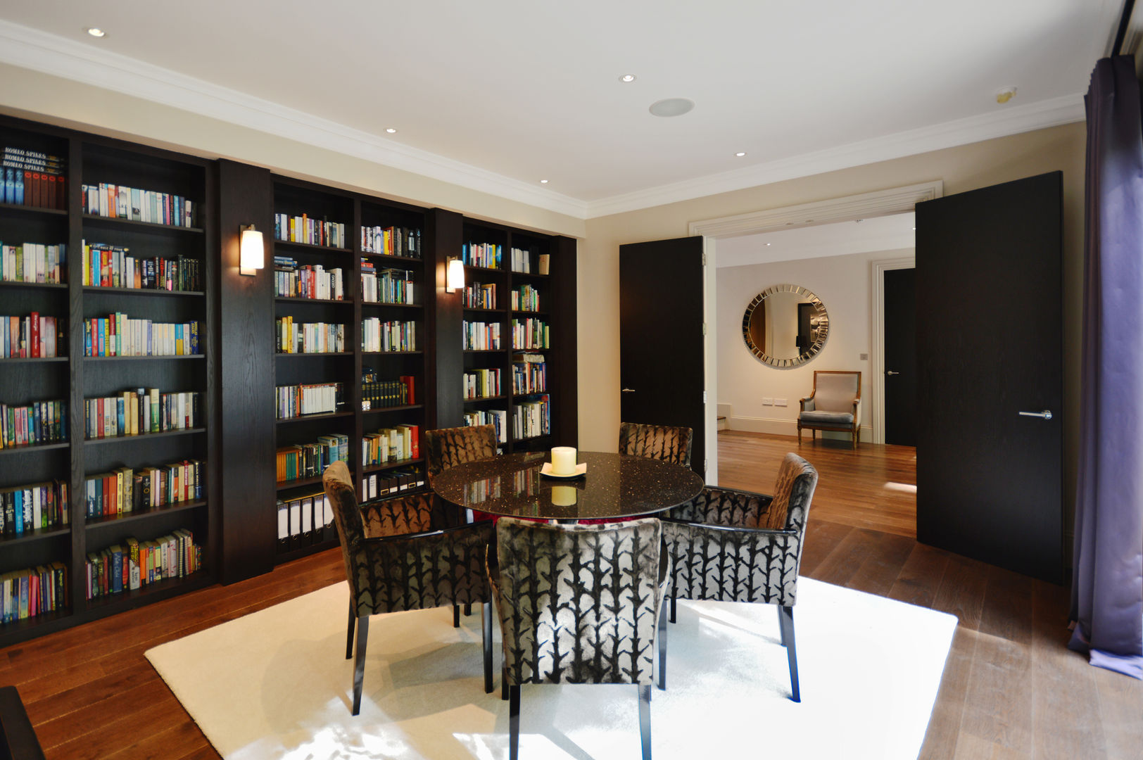The library Zodiac Design Modern dining room