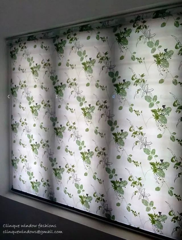 Printed Roller Blind Clinque window blind systems Modern windows & doors Blinds & shutters