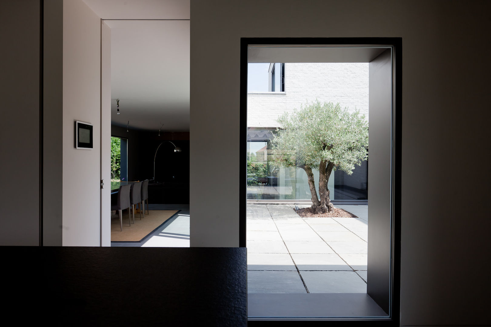 Patio house VAWE, areal architecten cvba areal architecten cvba Minimalist kitchen