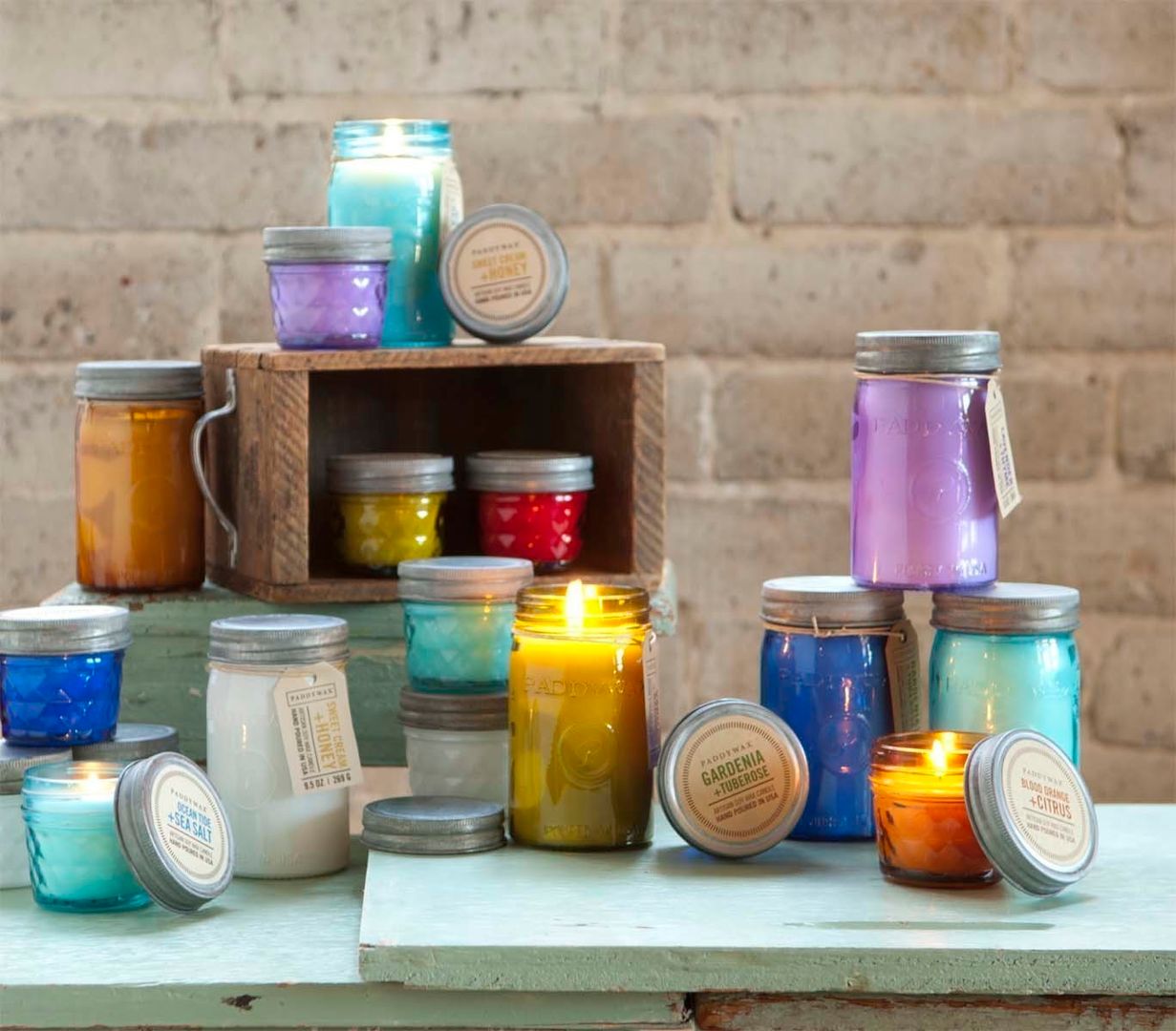 Paddywax Relish Candles Rooi Salon moderne Accessoires & décorations