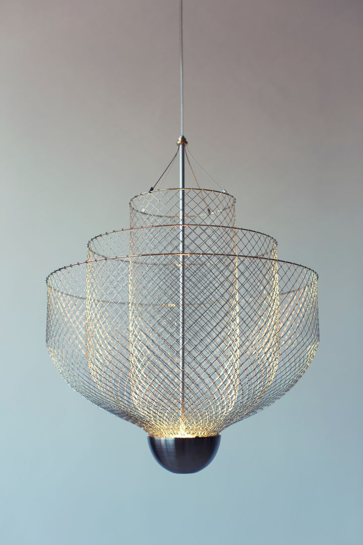 Meshmatics, Atelier Rick Tegelaar Atelier Rick Tegelaar Industrial style living room Lighting