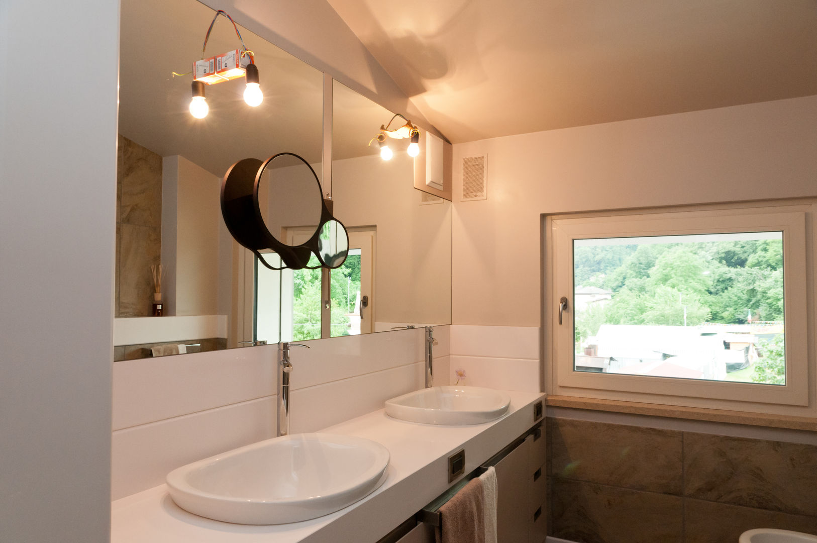 Casa_Clima_Valdagno, Studiogkappa Studiogkappa Modern bathroom