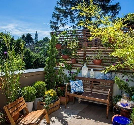 Terraço FD, Blacher Arquitetura Blacher Arquitetura Jardines de estilo ecléctico