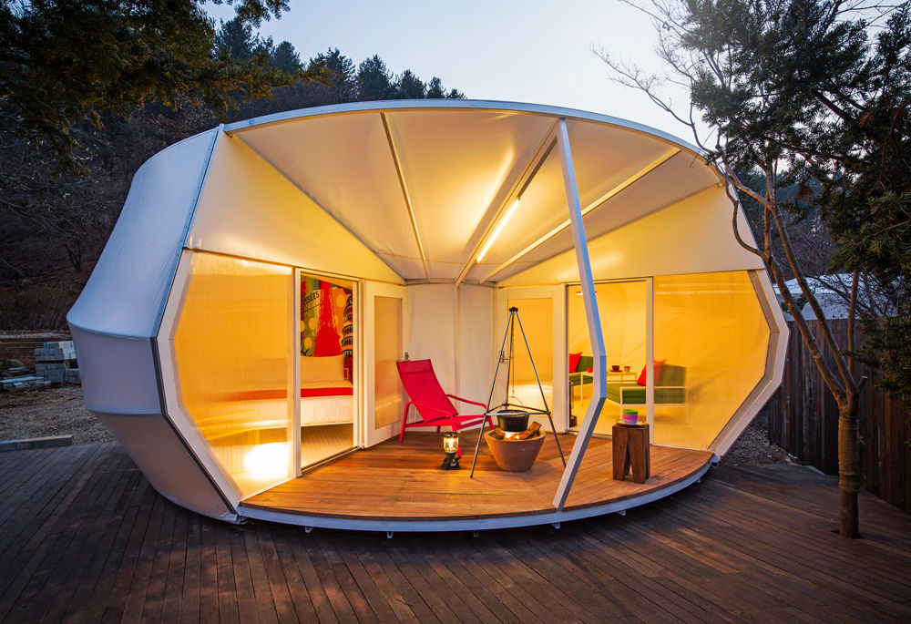 Glamping by ArchiGlam, 건축공방 'ArchiWorkshop' 건축공방 'ArchiWorkshop'