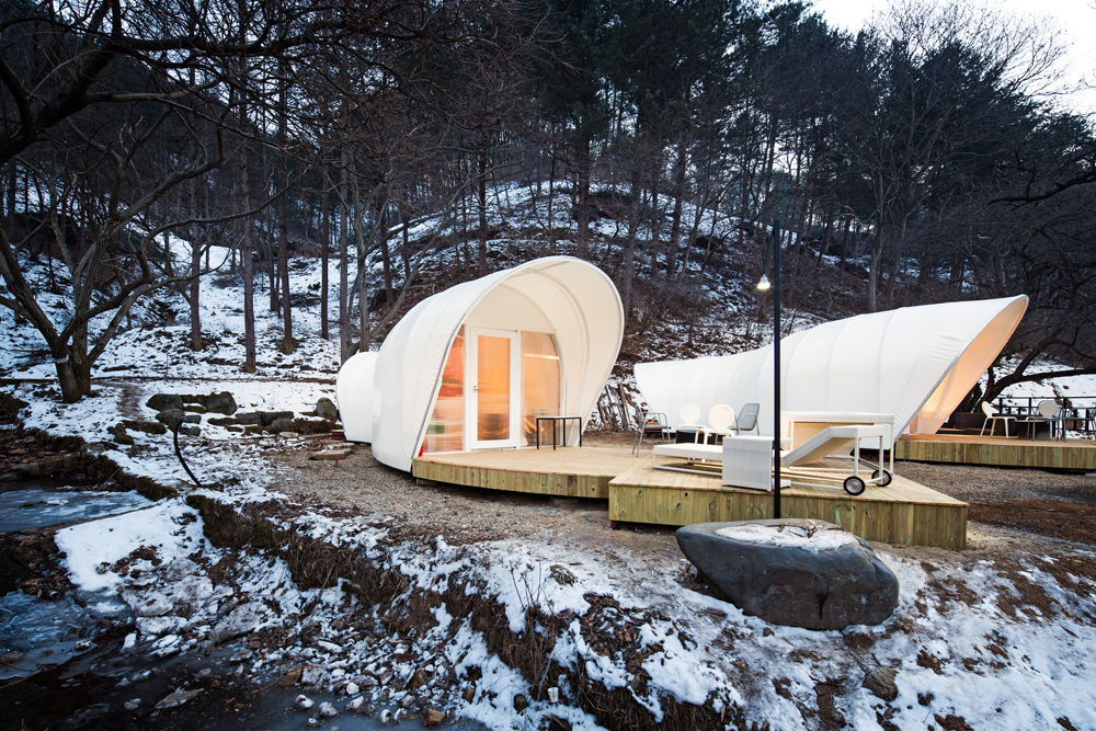 Glamping by ArchiGlam, 건축공방 'ArchiWorkshop' 건축공방 'ArchiWorkshop'