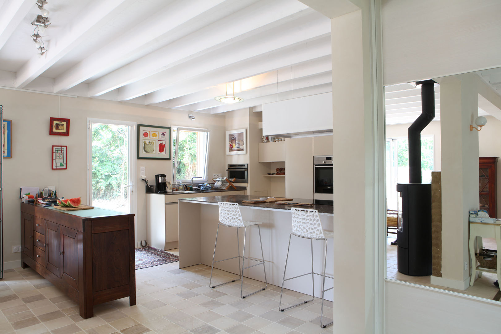 UNE MAISON BIOCLIMATIQUE À AURAY, Patrice Bideau a.typique Patrice Bideau a.typique Casas modernas