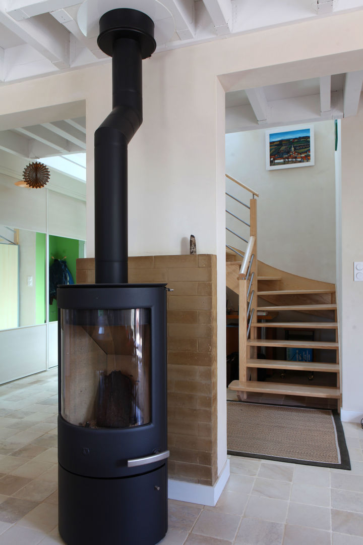 UNE MAISON BIOCLIMATIQUE À AURAY, Patrice Bideau a.typique Patrice Bideau a.typique Modern houses